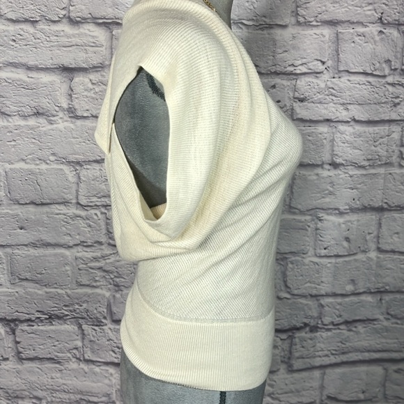 Armani Exchange lightweight wool blend sweater blouse - Picture 2 of 7